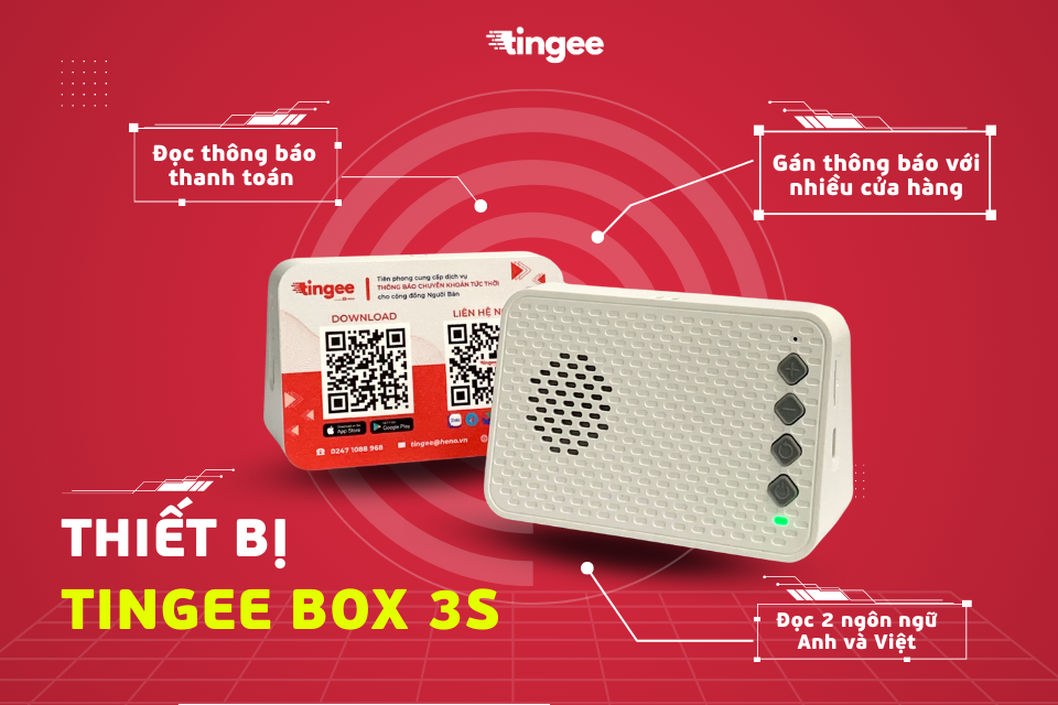 Khám phá Tingee Box 3S: Giải pháp thanh toán thông minh cho cửa hàng của bạn