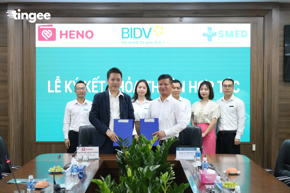 BIDV – SMED – HENO chung tay số hóa thanh toán lĩnh vực tiêm chủng