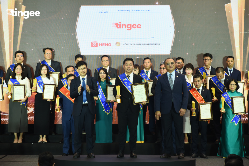 Tingee by HENO đạt giải thưởng Sao Khuê 2026: Tiếp tục khẳng định vị thế tiên phong trong lĩnh vực công nghệ tài chính