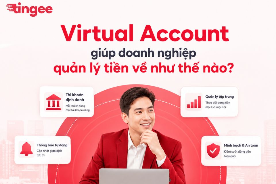 Virtual Account giúp doanh nghiệp quản lý tiền về như thế nào?